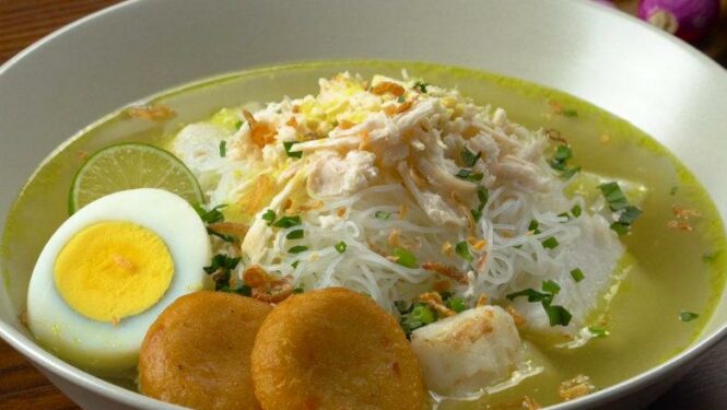 Resep Soto Ayam Banjar Kuah Segar Khas Kalsel  