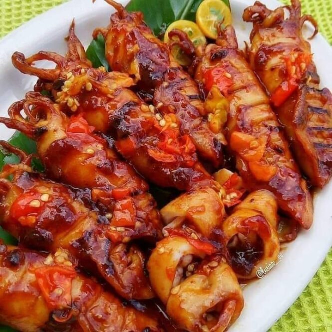 Resep Cumi Goreng Asem Pedas (Enak BGT)  