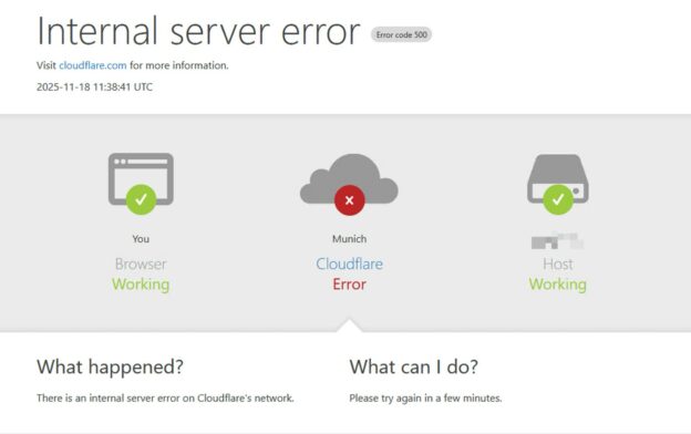 Cloudflare Down: Ketika Error 500 Melumpuhkan Internet Global