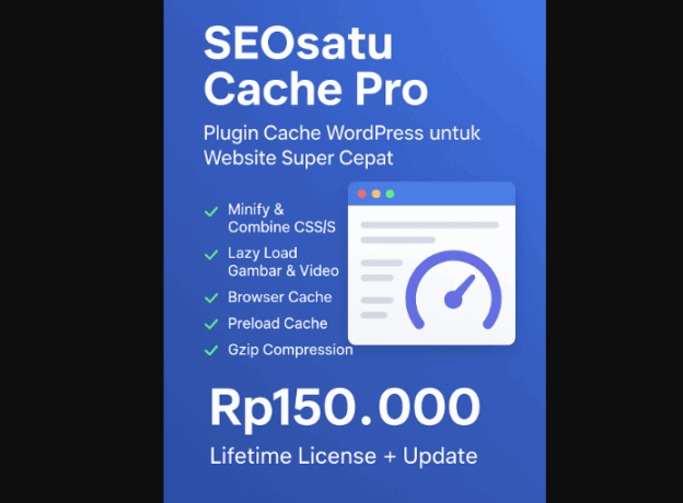 SEOsatu Cache Pro – Plugin Cache WordPress untuk Website Super Cepat