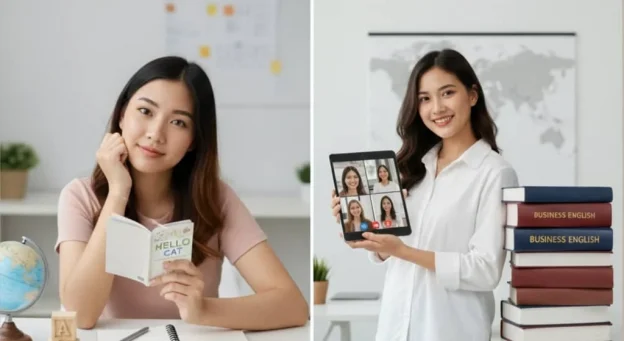 Perbedaan Kursus Bahasa Inggris Online vs Offline: Mana yang Lebih Efektif?