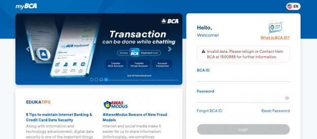 GAGAL Login myBCA Lewat Browser Internet? Ini Penyebab dan Solusinya Lengkap
