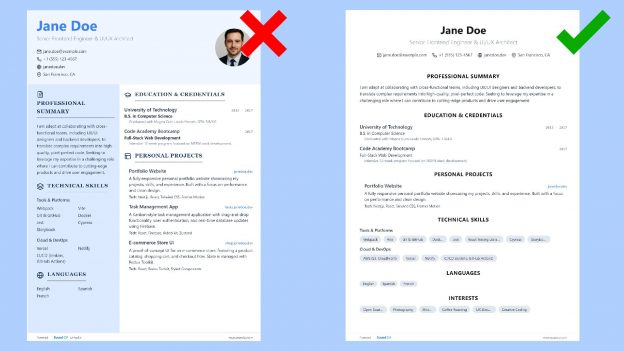 Download Template CV Resume ATS Friendly Standar HR Perusahaan