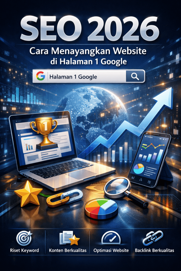 SEO 2026 : Cara Menayangkan Website di Halaman 1 Google