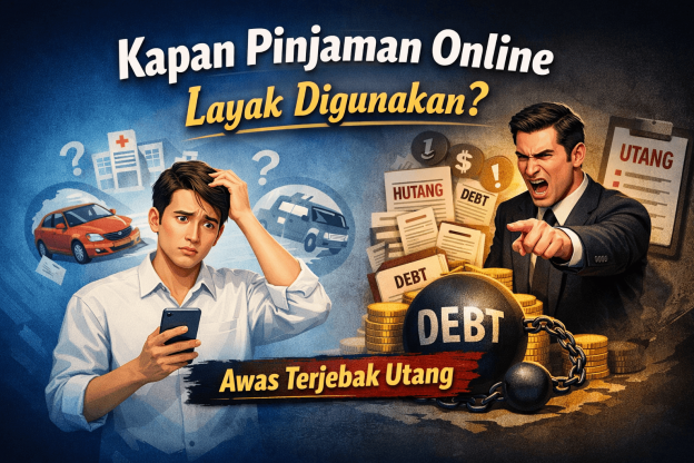 Kapan Pinjaman Online Layak Digunakan? Awas Terjebak Utang